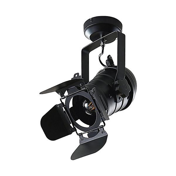 Lindby Deckenlampe Tilen 9624403 in Schwarz aus Metall 1-flammig E27 Wohnzi günstig online kaufen