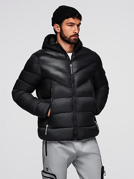 OMBRE Steppjacke Moderne Steppjacke für Herren aus kombinierten Materialien günstig online kaufen