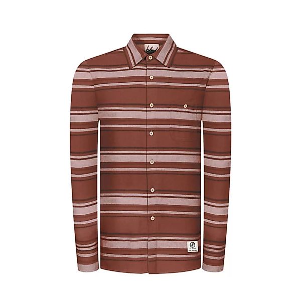 Striped Flannel Hemd Rot günstig online kaufen