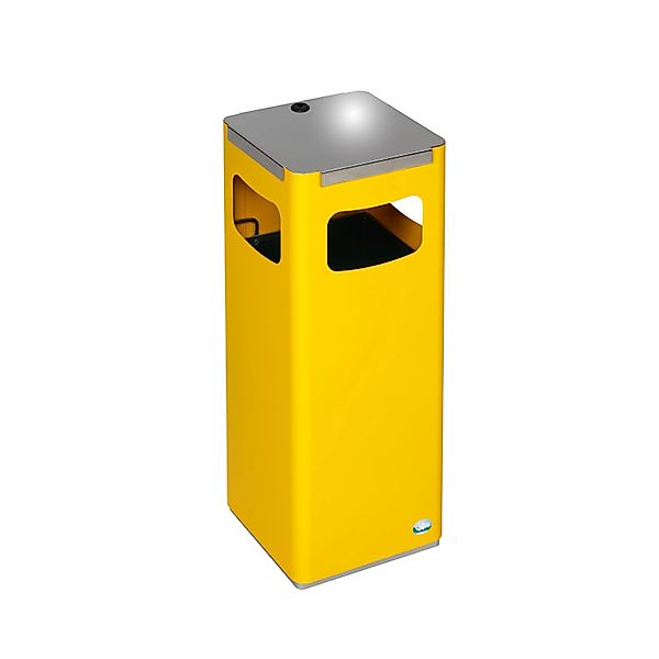 PROREGAL Robuster Modularer Wertstoffsammler Mit Edelstahldeckel 22 Liter H günstig online kaufen