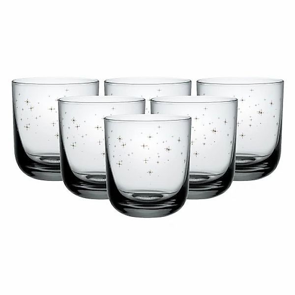 like. by Villeroy & Boch Glas »Wassergläser Winter Glow 200 ml 6er Set grau günstig online kaufen