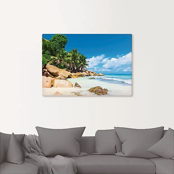 Artland Wandbild »Küste«, Küste, (1 St.), als Leinwandbild, Wandaufkleber i günstig online kaufen