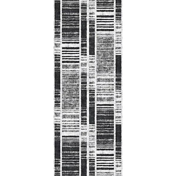 Schöner Wohnen Vliestapete New Delight Streifen Schwarz-Weiß 340 x 106 cm F günstig online kaufen