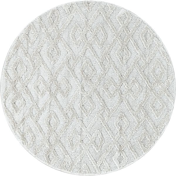 Ayyildiz Teppiche Teppich »PISA 4708«, rund, 20 mm Höhe, auch rechteckig, H günstig online kaufen