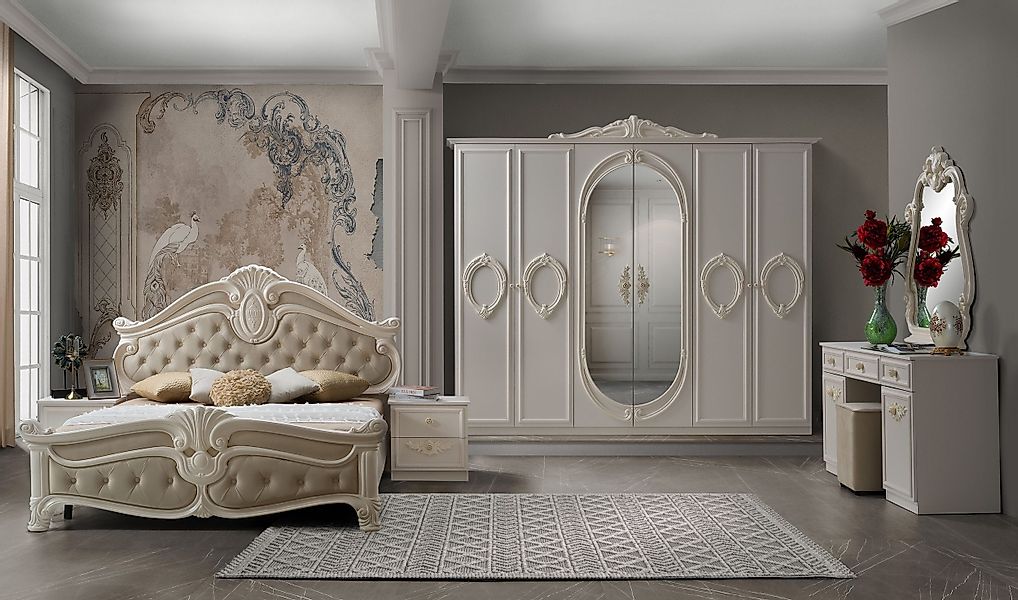 Interdesign24 Schlafzimmer-Set Aurora, (7-teilig, im klassischen günstig online kaufen