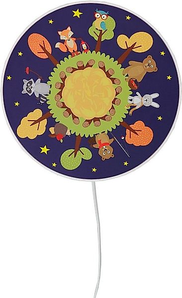 niermann Wandleuchte Waldtiere, ohne Leuchtmittel, Made in Germany günstig online kaufen