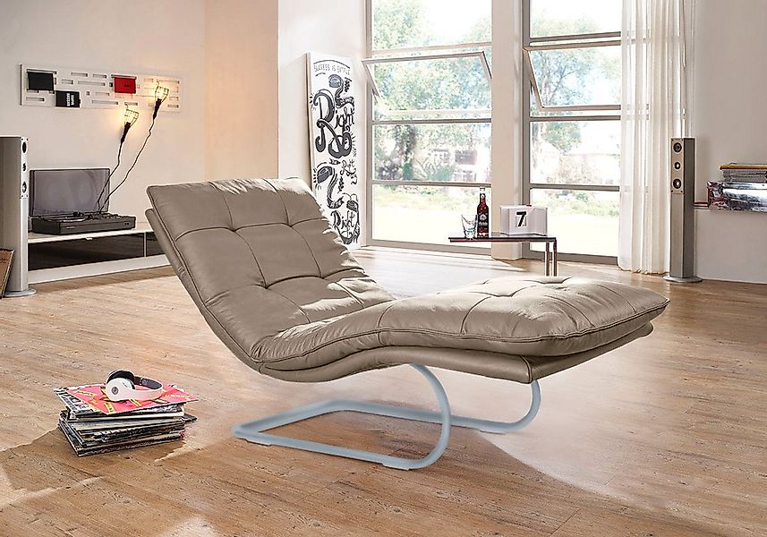 W.SCHILLIG Relaxliege »daily dreams«, in Waffelkissen-Optik, wahlweise mit günstig online kaufen