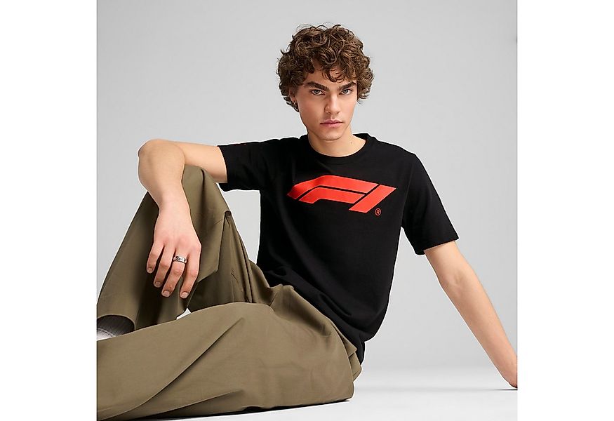 PUMA T-Shirt F1 ESS LOGO TEE 180G Regular Fit, Kurzarm, für Motorsport-Fans günstig online kaufen