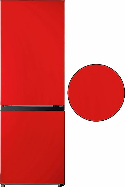 Hanseatic Kühl-/Gefrierkombination "HKGK14349DR" 143 cm hoch 49,5 cm breit günstig online kaufen