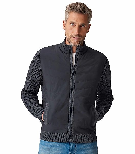 CASAMODA Strickjacke Steppung im vorderen Bereich günstig online kaufen