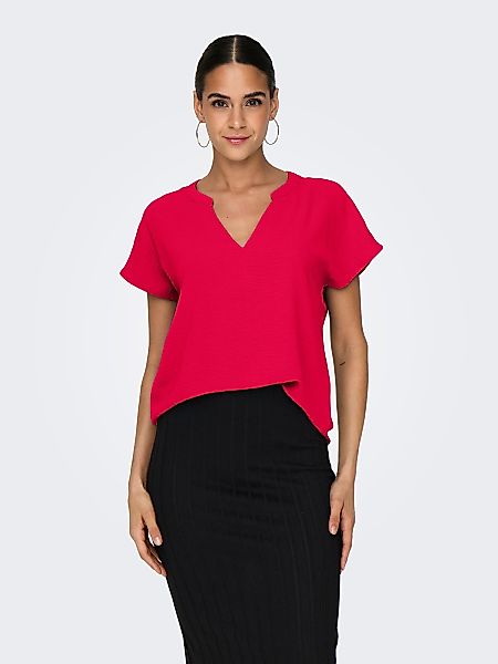 JACQUELINE de YONG Blusenshirt Einfarbige Kurzarm günstig online kaufen