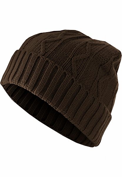 MSTRDS Beanie "MSTRDS Unisex Beanie Cable Flap", (1 St.) günstig online kaufen