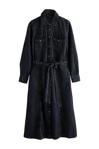 Next Jeanskleid Maxihemdkleid aus Denim (1-tlg) günstig online kaufen