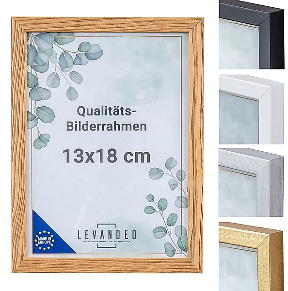 Levandeo® Bilderrahmen, Bilderrahmen Echtholz Made in günstig online kaufen