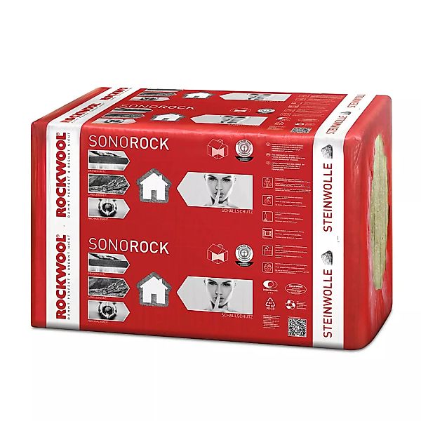 Rockwool Trennwandplatte Sonorock WLG 040 100 mm Steinwolle günstig online kaufen