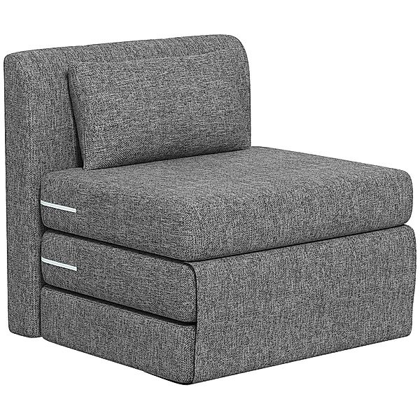 HOMCOM Sitzkissen 2-in-1 Klappbar Schlafsofa mit günstig online kaufen