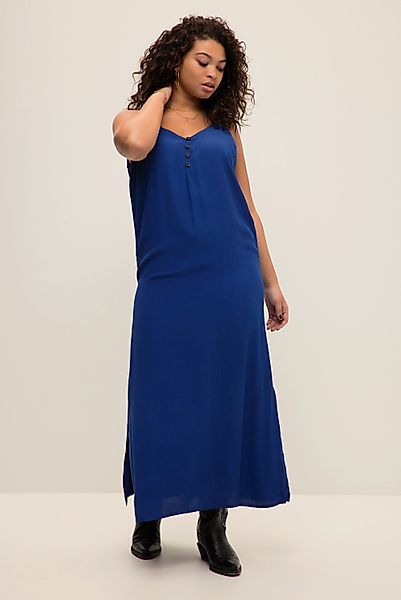 Studio Untold Maxikleid Maxikleid A-Line V-Ausschnitt günstig online kaufen