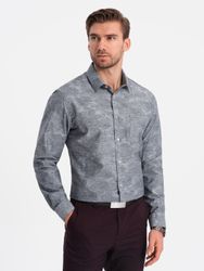 OMBRE Flanellhemd Klassisches Herrenhemd aus kariertem günstig online kaufen