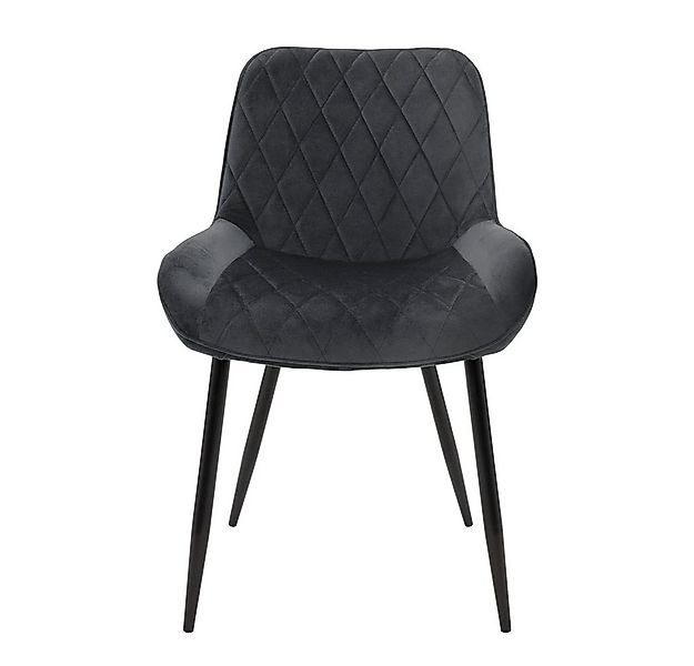 ML-DESIGN Stuhl Esszimmerstuhl mit Rücken- und Armlehnen, Metallbeine Küche günstig online kaufen