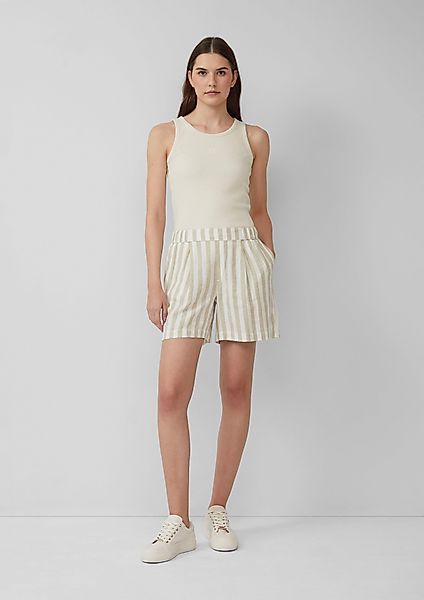 s.Oliver Shorts Shorts aus Leinenmix mit günstig online kaufen