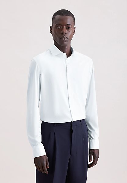 seidensticker Businesshemd "Schwarze Rose" Slim 1/1 Kentkragen Uni günstig online kaufen