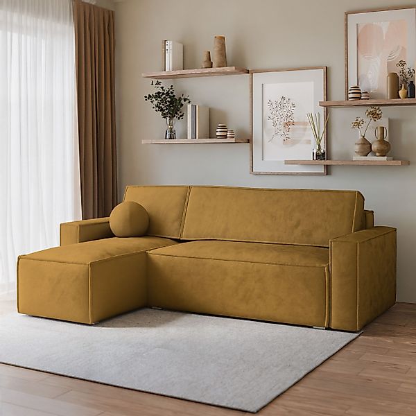 Masseno Ecksofa RAVELO mit Schlaffunktion L-Form, günstig online kaufen