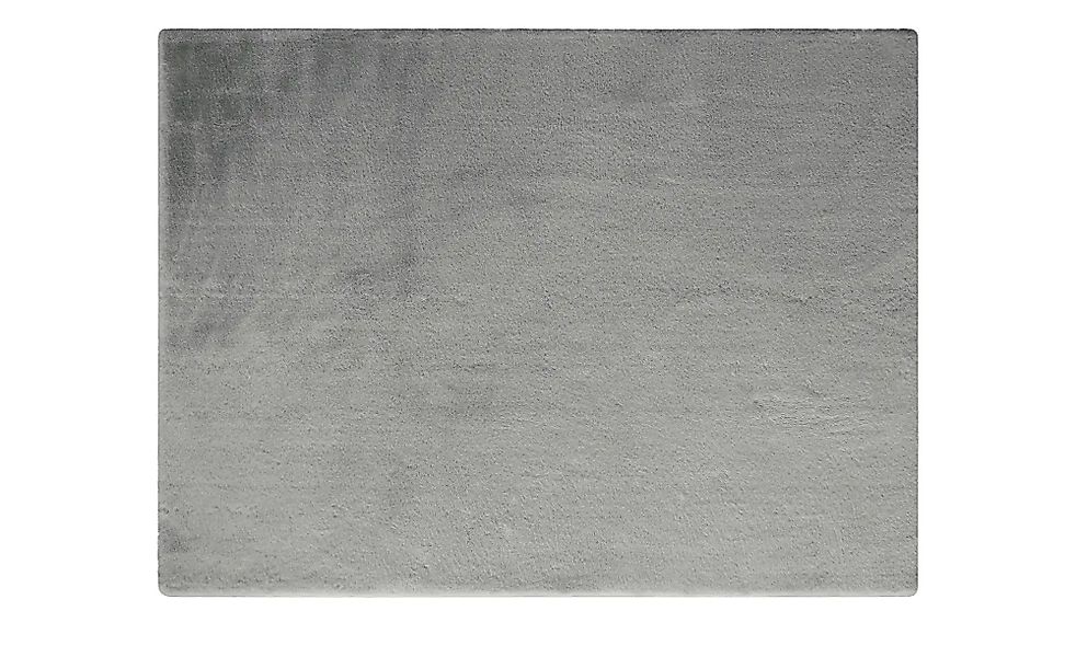 como Hochflorteppich  Bunny ¦ grau ¦ Synthetische Fasern ¦ Maße (cm): B: 12 günstig online kaufen