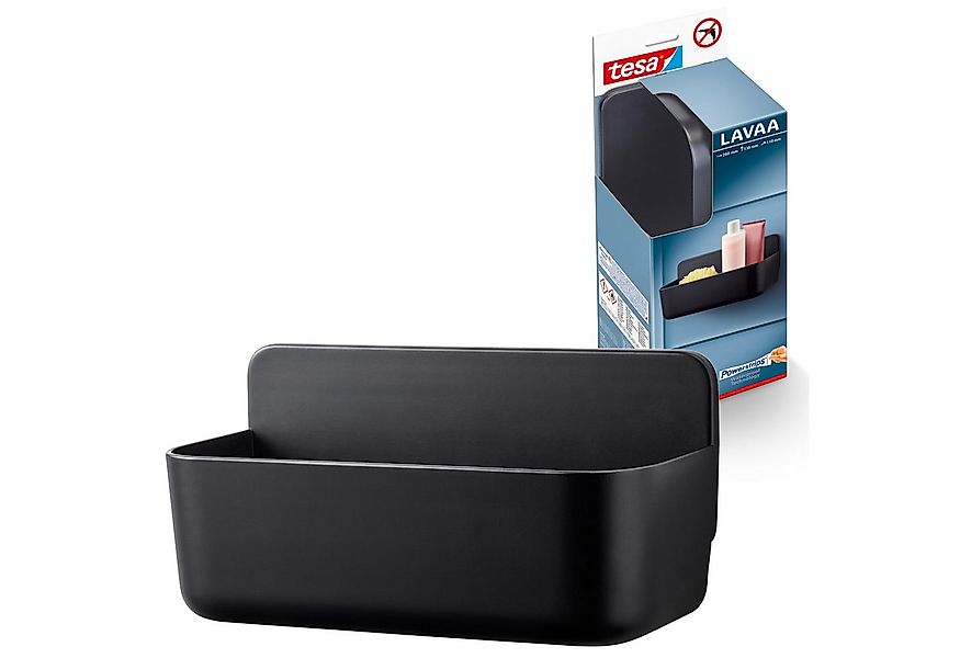 tesa Duschablage LAVAA Duschkorb mittel inkl. tesa Powerstrips Waterproof S günstig online kaufen