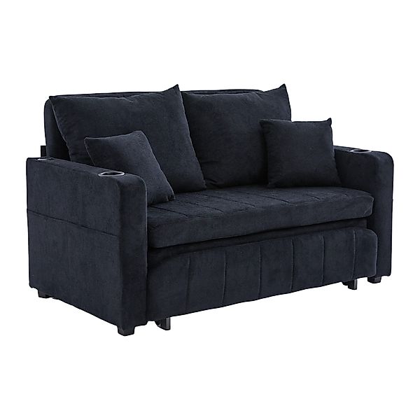 BlingBin Sofa Zweisitzer-Sofa Stoffsofa Schlafsofa Klappbares günstig online kaufen