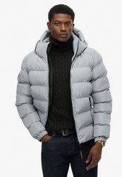 Superdry Steppjacke "HOODED SPORTS PUFFER JACKET" mit Kapuze günstig online kaufen