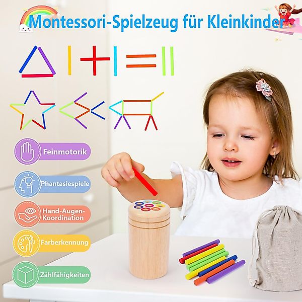 CLTYQ Lernspielzeug Montessori Spielzeug ab 1 günstig online kaufen