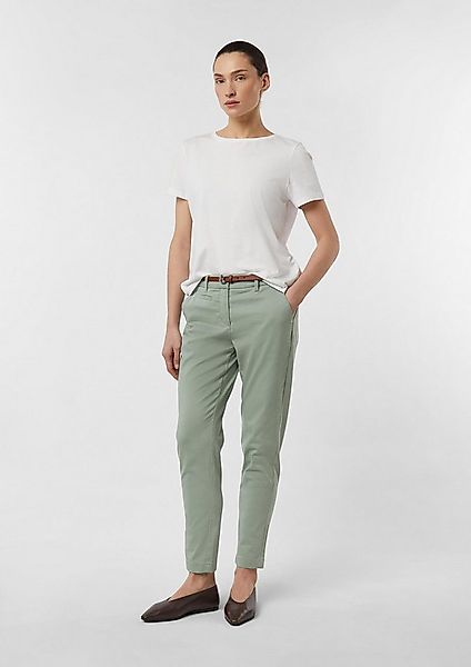 comma Chinos Hose Chinohose mit Gürtel günstig online kaufen