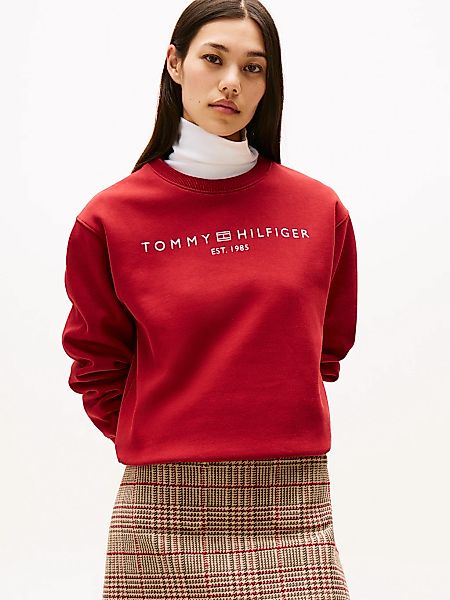 Tommy Hilfiger Sweatshirt "MDRN REG CORP LOGO C-NK SWTSHRT", mit Logoschrif günstig online kaufen