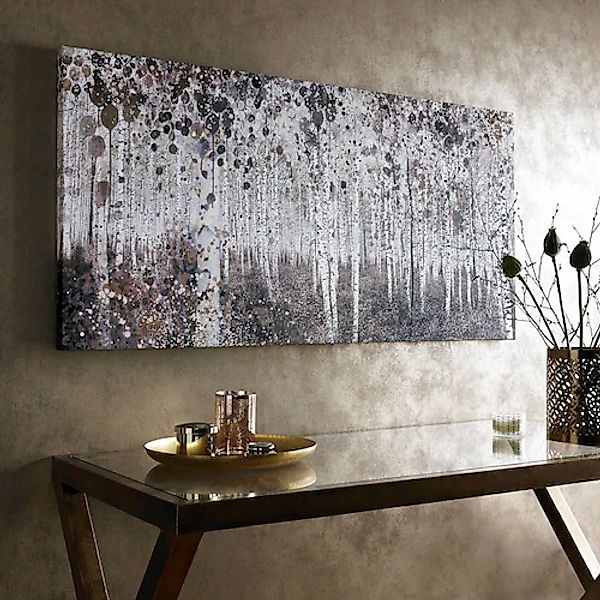 Art for the home Leinwandbild Birkenwald, günstig online kaufen