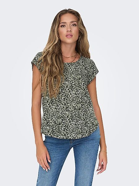 ONLY Shirtbluse "ONLVIC S/S AOP TOP NOOS PTM", mit Allover Druck günstig online kaufen