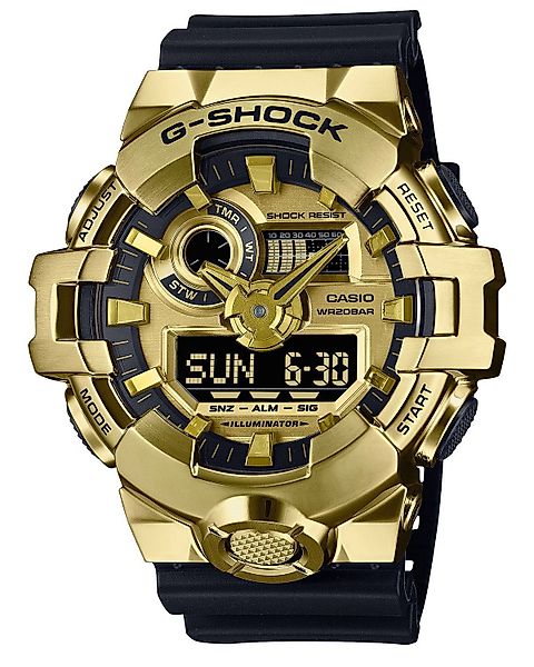 CASIO G-SHOCK Quarzuhr G-Shock G-Steel Schwarz/Goldfarben günstig online kaufen