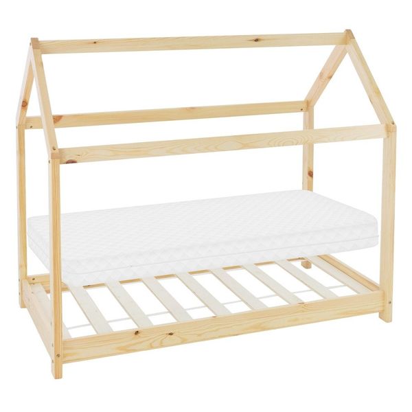 ML-DESIGN Spielbett Hausbett Kinderbett inkl. Lattenrost günstig online kaufen