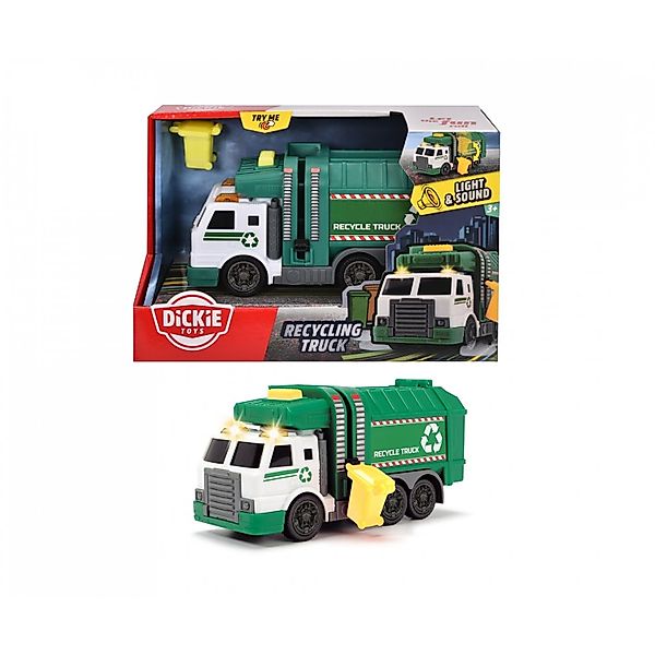 Dickie Toys Spielzeug-Müllwagen 203302018 Recycling Truck günstig online kaufen