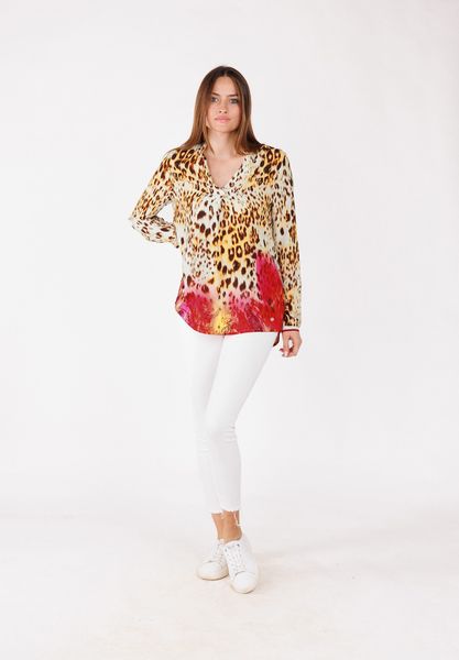 Key Largo Langarmbluse WB FLAVOUR v-neck günstig online kaufen