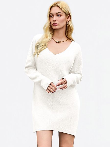 Imily Bela Strickkleid Damen Lässige Tunika-Pullover günstig online kaufen