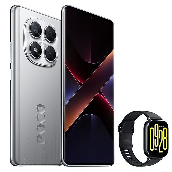 Xiaomi POCO X7 8+256GB Smartphone & Smartwatch Handy (6.67 Zoll, 50 MP Kame günstig online kaufen