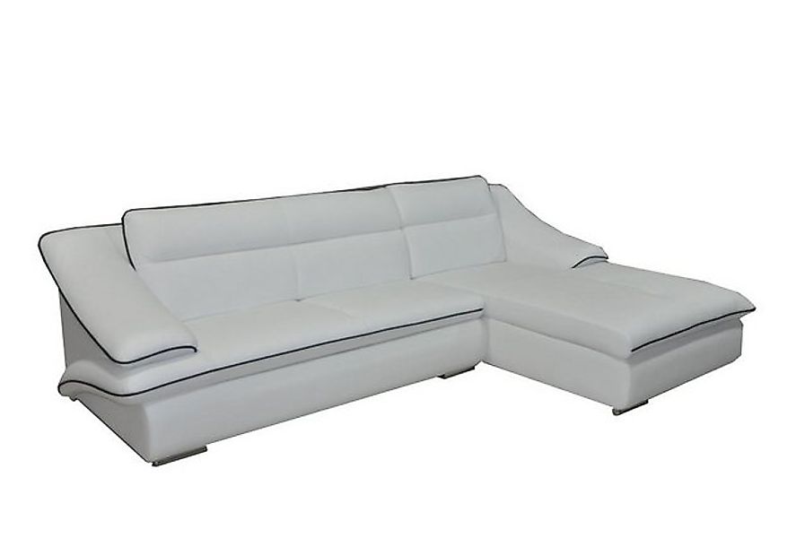 JVmoebel Ecksofa Eck Sofa Leder mit USB,Eck Garnitur Ecke Landschaft Polste günstig online kaufen