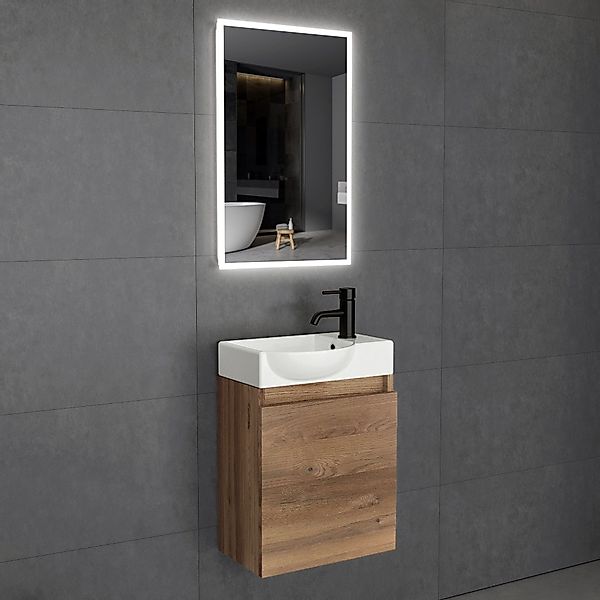 Alpenberger Badmöbel-Set Waschbecken mit Unterschrank und günstig online kaufen