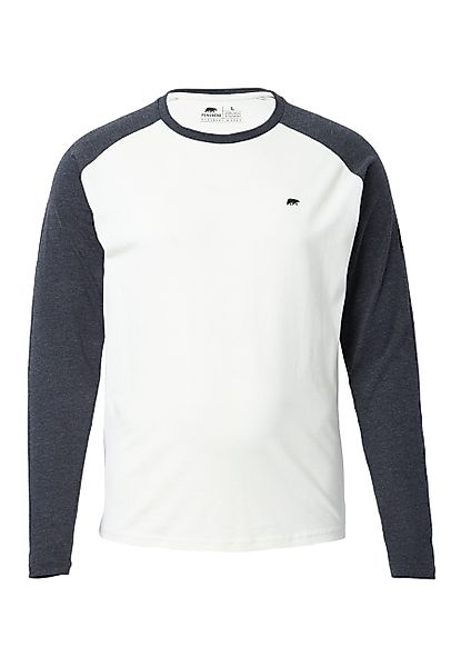 FORSBERG T-Shirt Longsleeve mit Gummi-Patch günstig online kaufen