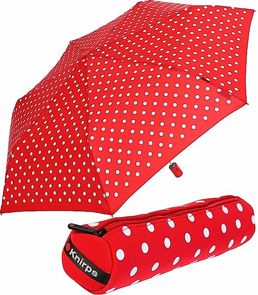 Knirps® Taschenregenschirm Slim Duomatic Neopren-Case - günstig online kaufen