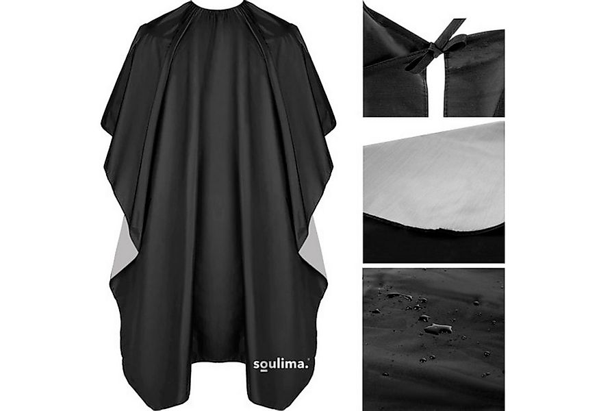 soulima Umhängeschürze Wasserdichter Friseurumhang für Haarpflege und -färb günstig online kaufen