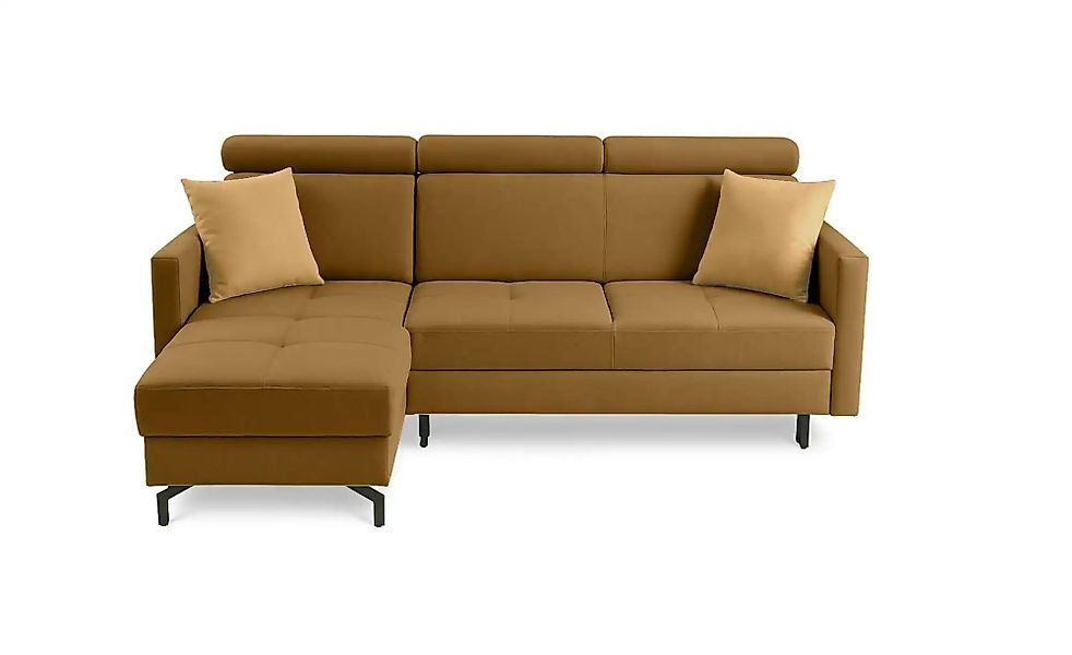 Ecksofa   ¦ gelb ¦ Maße (cm): B: 215 H: 97 Polstermöbel > Sofas > Ecksofas günstig online kaufen