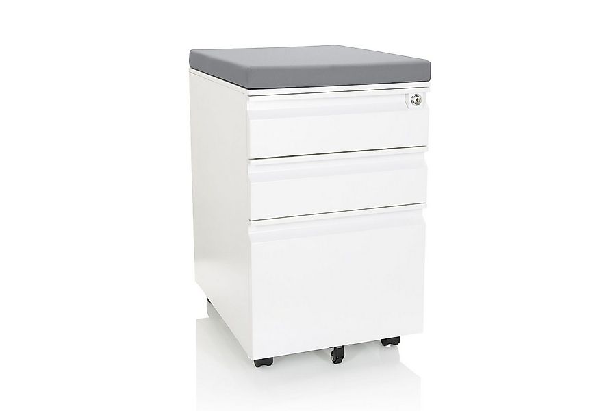 hjh OFFICE Rollcontainer Rollcontainer COLOR OS Stahl, Aktenschrank Schreib günstig online kaufen