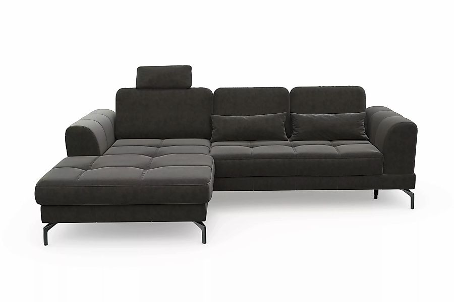 sit&more Ecksofa »Bendigo L-Form«, inklusive Sitztiefenverstellung, Bodenfr günstig online kaufen