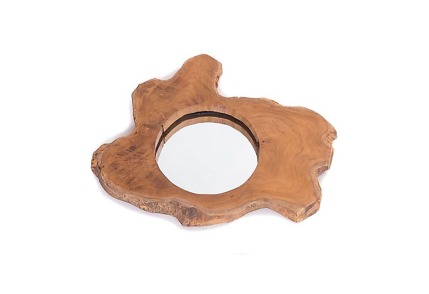 DESIGN DELIGHTS Wandspiegel WANDSPIEGEL "TIKO", 40 cm, Massivholz Wurzelhol günstig online kaufen